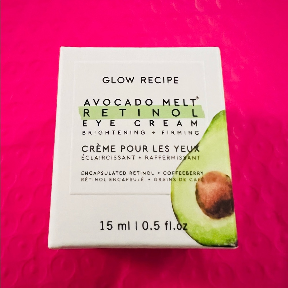 Avocado 🥑 Melt Retinol eye cream by Glow Recipe 💚🤍 NWOT